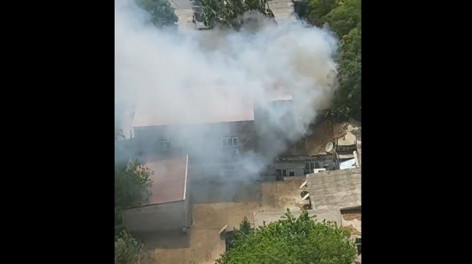 Bakıda yaşayış evində baş verən yanğın söndürülüb - YENİLƏNİB