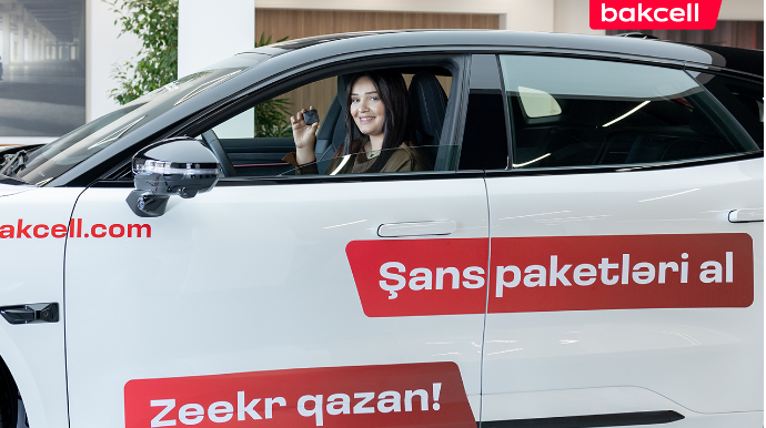 "Bakcell" lotereyasında 10-cu lüks avtomobil uduldu!