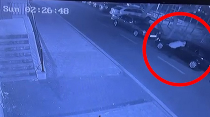 Nizamidə 5 avtomobilin şüşəsini sındırıb oğurluq edən şəxs tutuldu - FOTO - VİDEO