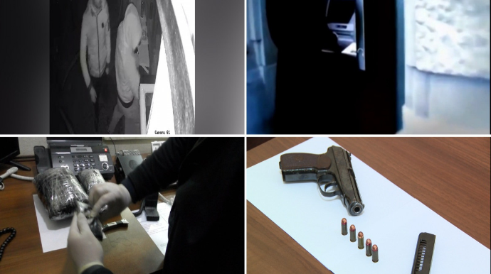 Bakıda oğurluq, dələduzluq və digər cinayətlərə görə 5 nəfər saxlanılıb  - FOTO - VİDEO