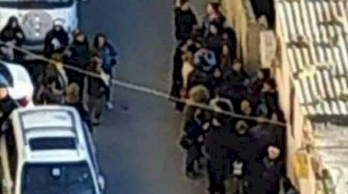 Bakıda falçının evi qarşısında böyük növbə - FOTO