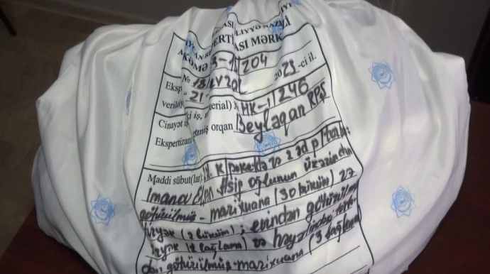 Beyləqan sakinindən 5 kiloqramdan artıq narkotik aşkar edilib - FOTO   - VİDEO