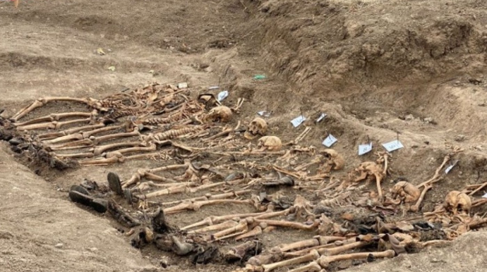Azad olunan ərazilərdə 18 kütləvi məzarlıq aşkarlanıb - RƏSMİ