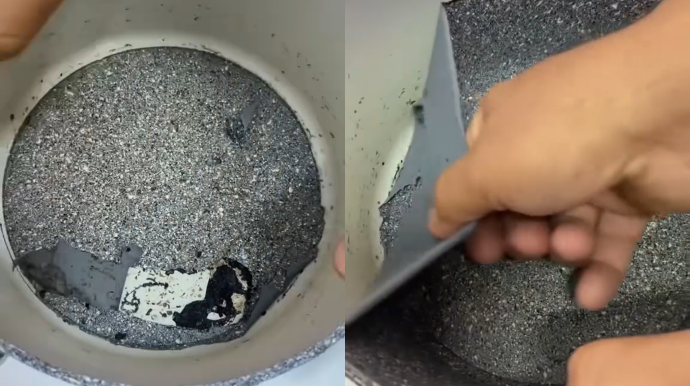 Bakıdakı məişət əşyaları mağazasına fırıldaq; Tavanı bu vəziyyətdə vətəndaşlara satırlar - VİDEO