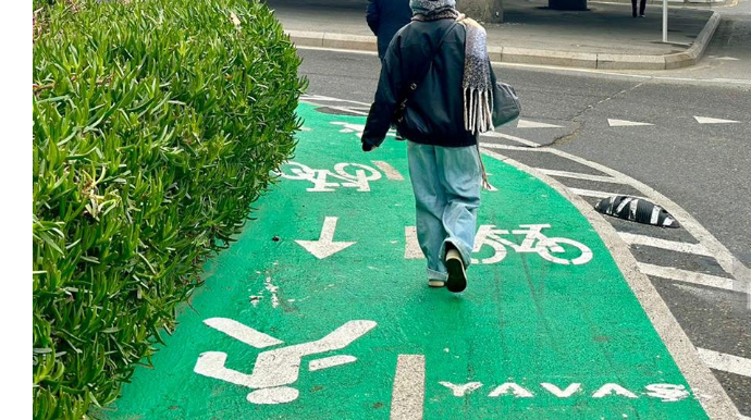 Bakıdakı bu zolaq maraqla qarşılandı - FOTO