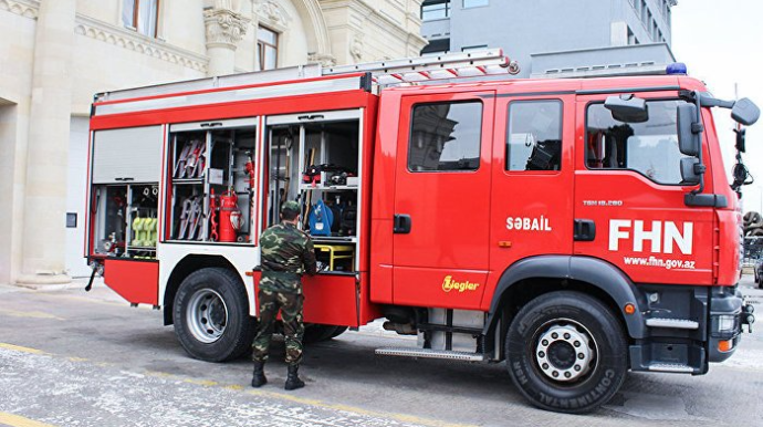 FHN:  Ötən sutka 58 yanğına çıxış olub, 5 nəfər xilas edildi