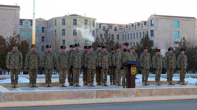 Naxçıvan Qarnizonu Qoşunlarında yeni tədris ili başlayıb - FOTO/VİDEO 