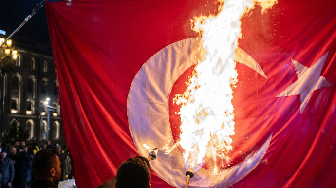 İrəvanda Türkiyəyə qarşı təxribat - Paşinyan qınadı - VİDEO 