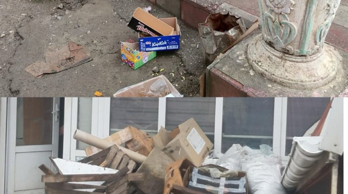 Qubada tullantıları tutumlardan kənara atan şəxslər aşkarlanıb