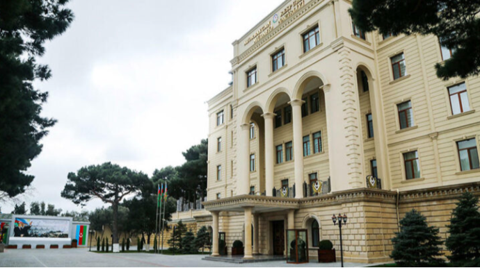Müdafiə Nazirliyi məlumat yaydı 