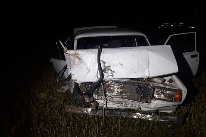 Bakıda baş vermiş qəzada ər-arvad xəsarət alıb