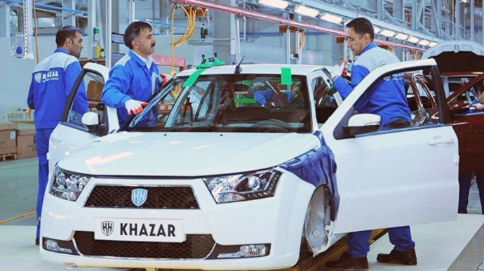 Sənaye zonalarında avtomobil istehsalı 80 faiz artıb 