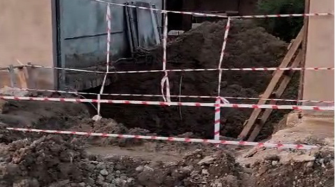 Beş gündür su olmayan ərazidə növbəti qəza oldu - FOTO