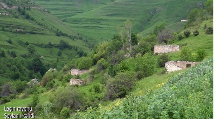 Laçının Şeylanlı kəndindən görüntülər - VİDEO