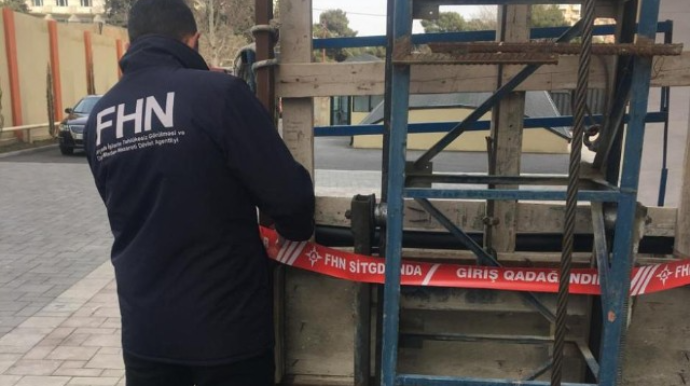 Təhlükəsizlik tələblərinə cavab verməyən qaldırıcı qurğuların istismarı dayandırıldı - VİDEO