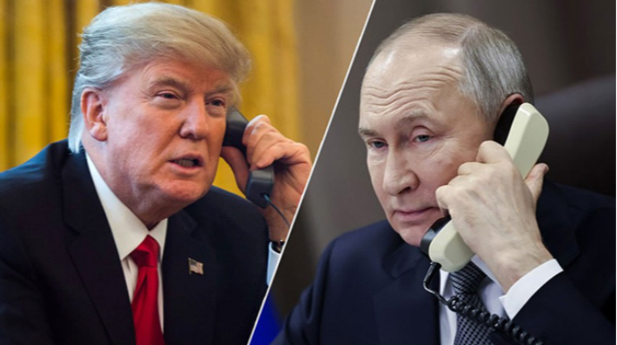 Trampla Putin telefonla danışıb 