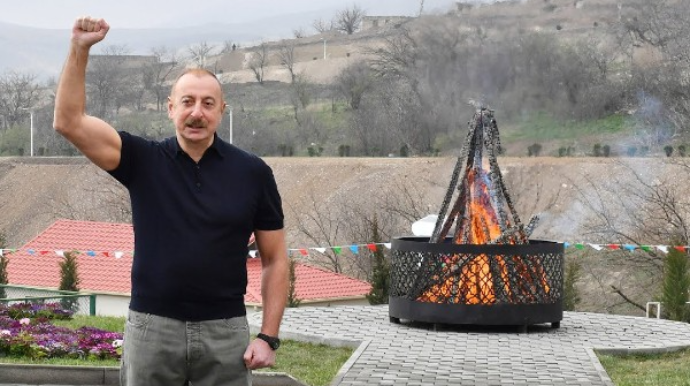 Prezident Novruz bayramı münasibətilə paylaşım etdi - FOTO 