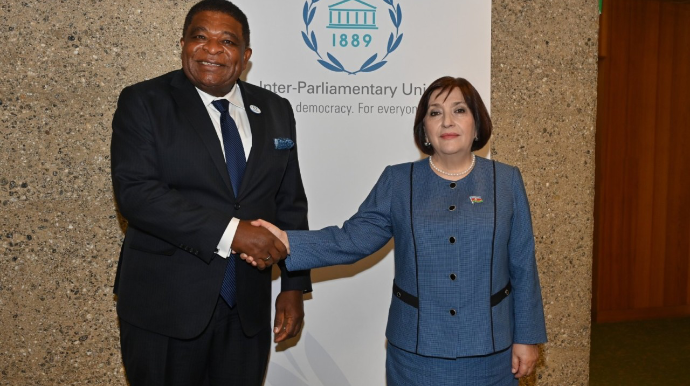 Sahibə Qafarova PAİ-nin baş katibi ilə görüşdü 