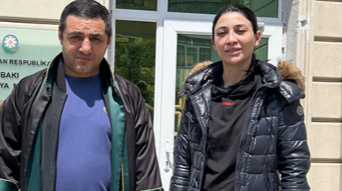 Dünən həbs edilən Fidanı bu gün məhkəmə azad etdi - FOTO  