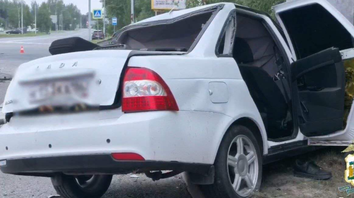 Bir həftə əvvəl vəsiqə almışdı, qırmızdan keçib ağır qəza törətdi – 2 ölü, 2 yaralı var - FOTOLAR 
