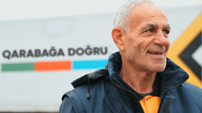 “Qarabağa Doğru” layihəsi çərçivəsində cəbhəyə 1000 tondan artıq yük daşındı - VİDEO