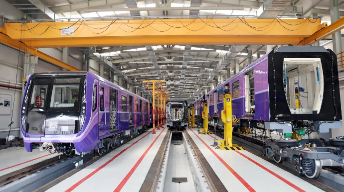 Bakı metrosu üçün yeni qatarlar istehsal olunur - RƏSMİ