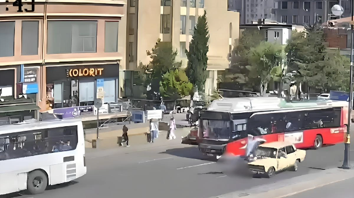 "Telefon və qulaqcıqlardan istifadə etməyin!"  - DYP-dən piyadalara MÜRACİƏT   - VİDEO