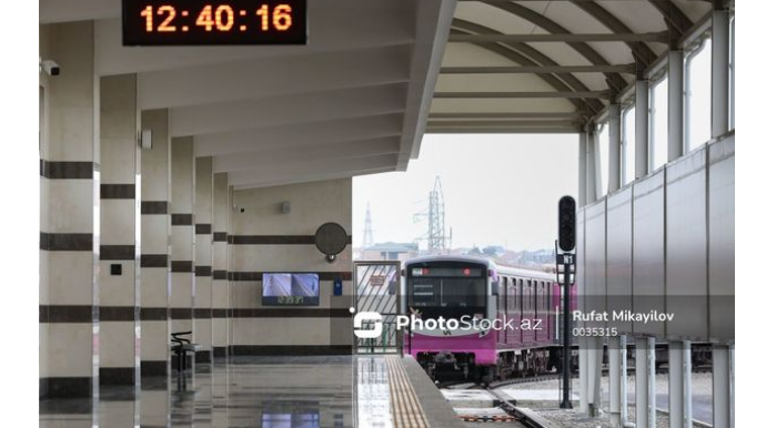 Каким будет интервал движения поездов на станции "Ходжасан"?  - ФОТО