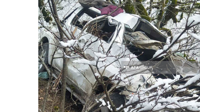 В Лерикском районе легковой автомобиль упал в овраг: есть погибший и пострадавшие   - ВИДЕО - ФОТО