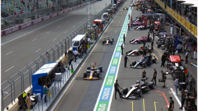 Azərbaycandakı yarışda "Formula 2"nin pilotlarına cəza verilib 