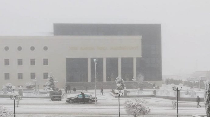 Şimal bölgəsinə yenidən qar yağıb    - FOTO