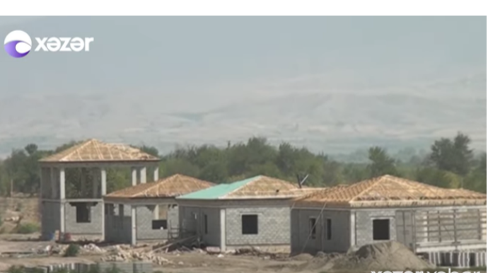 Zəngilanda 200 ev tikilir - VİDEO