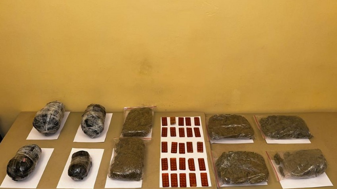 İrandan Azərbaycana narkotik keçirilməsinin qarşısı alındı   - FOTO