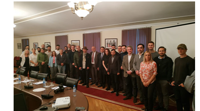 Hikmət Hacıyev xarici səyyahlarla görüşdü - Fotolar 