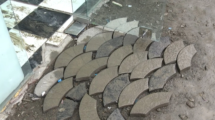 "Mağazalara girmək mümkün deyil" - Qubada bərbad vəziyyətdə - VİDEO