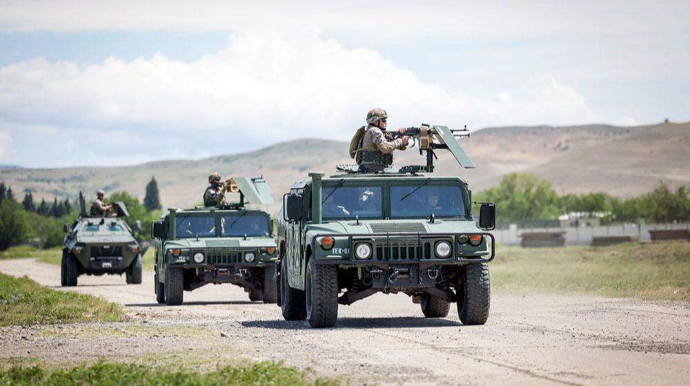 Tbilisidə Azərbaycan-Gürcüstan hərbi polis əməkdaşları görüşüb - FOTO