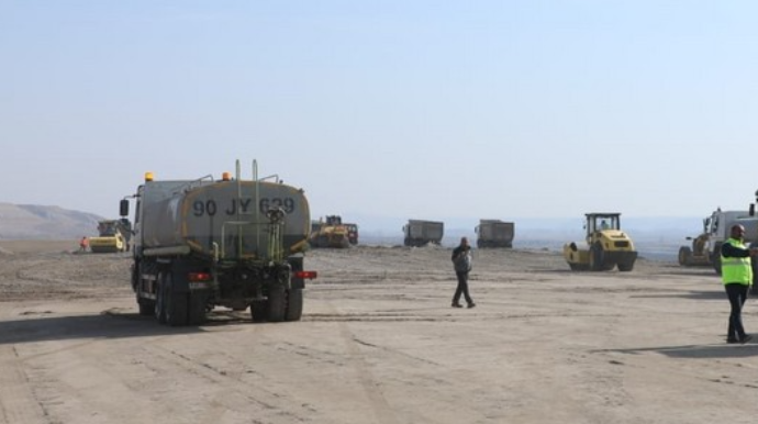 Horadiz-Cəbrayıl-Zəngilan-Ağbənd yolunun tikintisi 73 % icra olunub  - FOTO - VİDEO