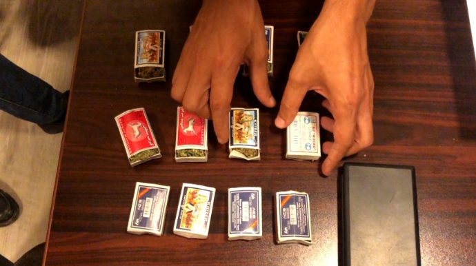 Bakıda narkotik satışı ilə məşğul olan şəxs saxlanılıb  - FOTO