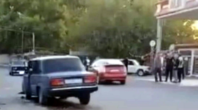 Göygöldə “KİA” və “07” toqquşub,  xəsarət alanlar var - FOTO - VİDEO 