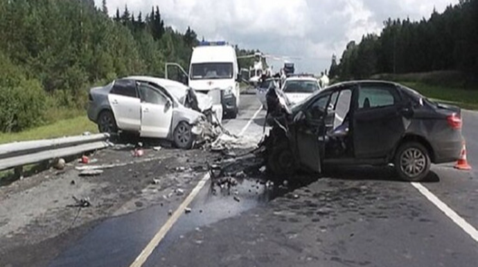 Maşınlar TOQQUŞDU:  Sürücülərdən biri öldü