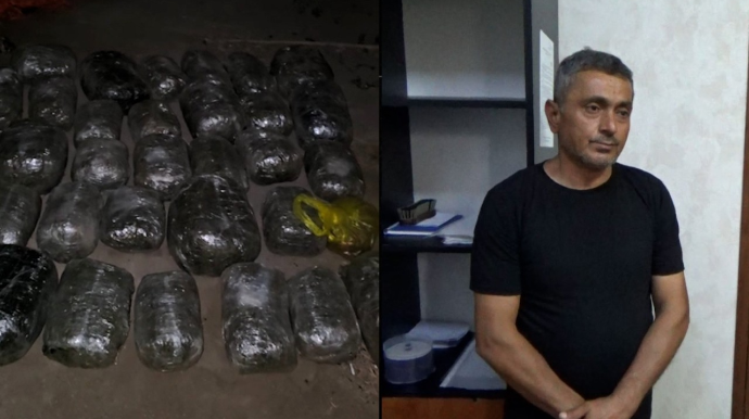 DİN BNMİ əməliyyat keçirdi: 42 kq narkotik vasitə aşkar olundu - FOTO - VİDEO