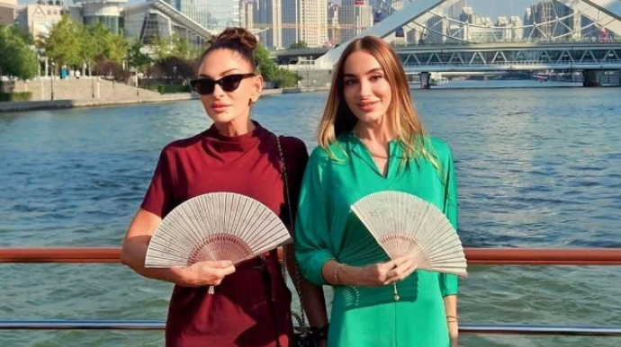 Arzu Əliyeva Birinci xanımla birlikdə Tiencində - FOTO 