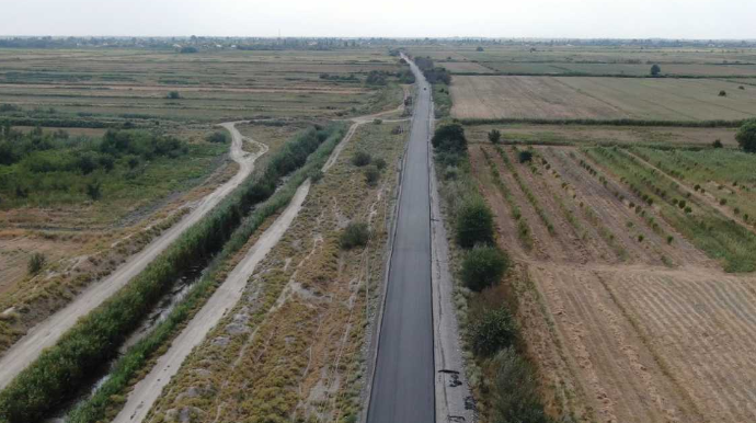 Zərdabda bu avtomobil yolu yenidən qurulur - FOTO - VİDEO