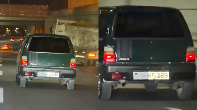 Bakıda sürücü maşının nömrəsini görün necə oxunmaz hala saldı   - VİDEO
