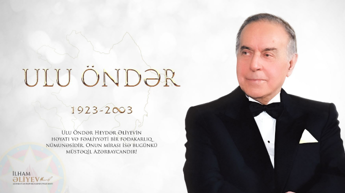 Bu gün Heydər Əliyevin anım günüdür - FOTOSESSİYA 