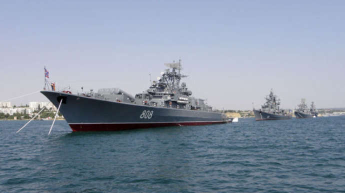 Rusiya Qara dənizdə hərbi gəmilərini azaltdı