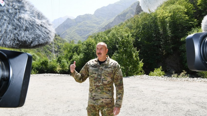 İlham Əliyev: "Qaragöl də bizimdir, başqa yerlər də bizimdir" 