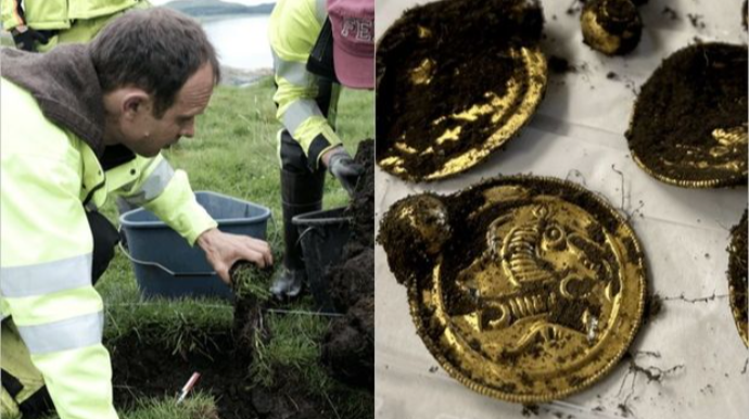 Əsrin tapıntısı  - Norveçli kişi qızıl xəzinəsi aşkarladı