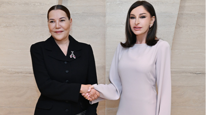 Mehriban Əliyeva Mərakeş Şahzadəsi ilə görüşdü - FOTO