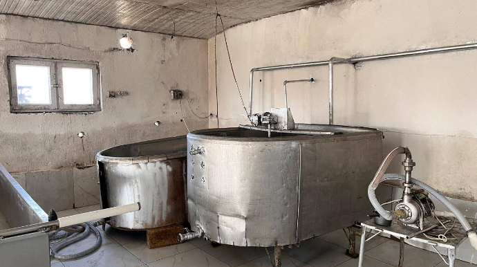 Ağcabədidə pendir sexinin fəaliyyəti məhdudlaşdırıldı - FOTOLAR 